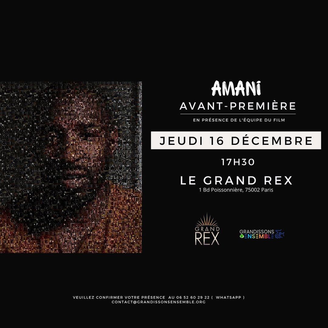 Amani - Court métrage - Grandissons Ensemble - Avant Première